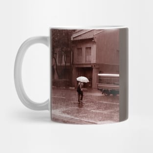 Sepia Rainy Day Mug